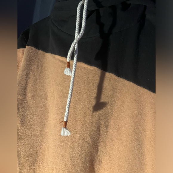 Cowl multicolor sweatshirt - Picture 3 of 6